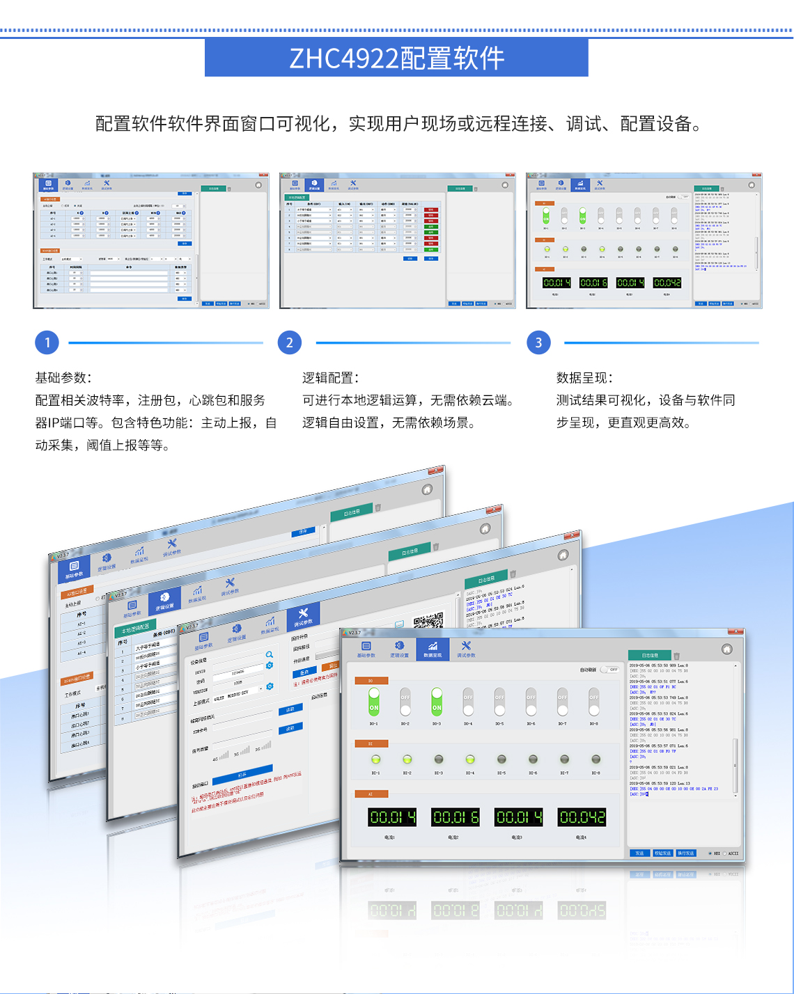 4G DTU  ZHC4922配置軟件