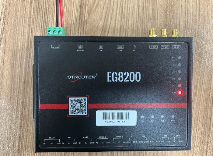 網關電源有三個接口，應該怎么接線？