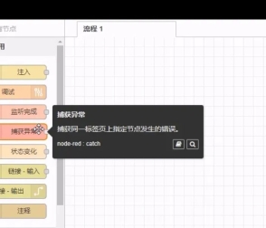 【快速入門教程】EG邊緣計(jì)算網(wǎng)關(guān)Node-RED零代碼編程節(jié)點(diǎn)03——捕獲異常節(jié)點(diǎn)